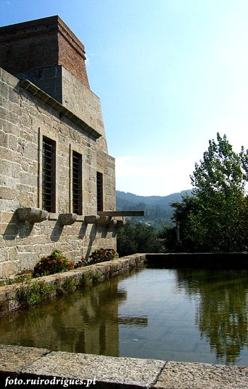 Pond house