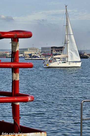 Sailing away