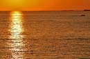 Sun set boat